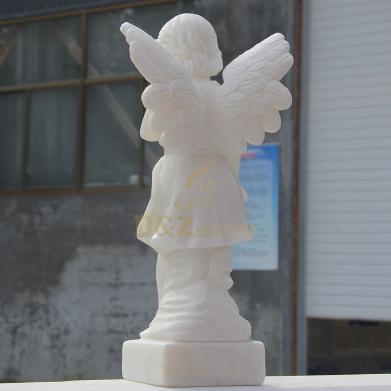 High Quality Beautiful Standing Angel Stone Statue