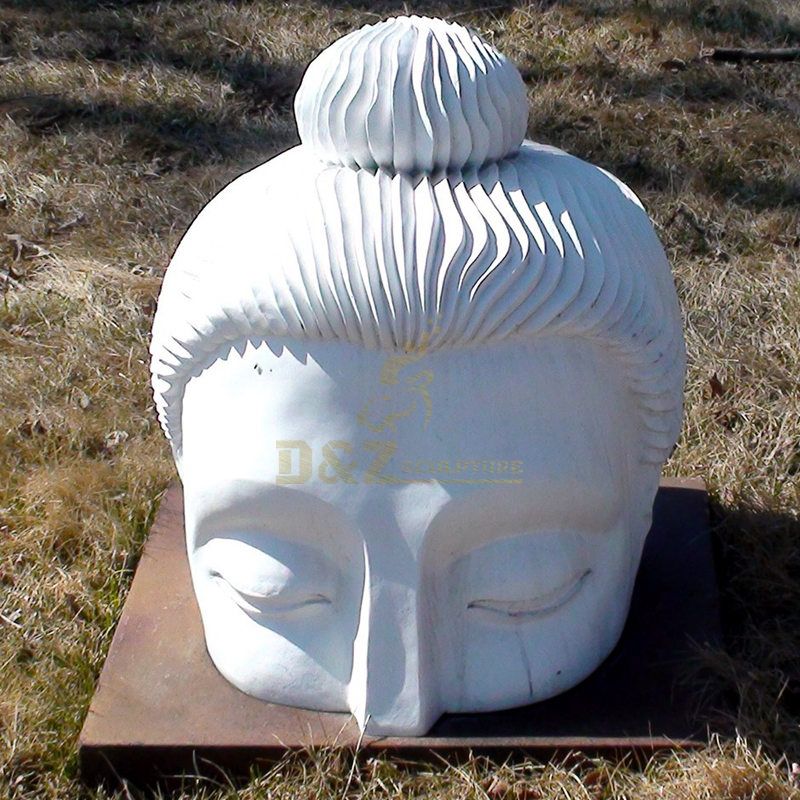 Outdoor Garden Buddha Head Statue